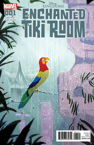 DISNEY KINGDOMS ENCHANTED TIKI ROOM #1 PASCAL CAMPION VARIANT