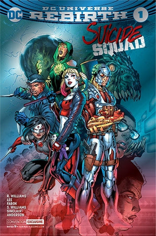 SUICIDE SQUAD VOL 4 #1 NYCC FOIL COMIC CON VARIANT