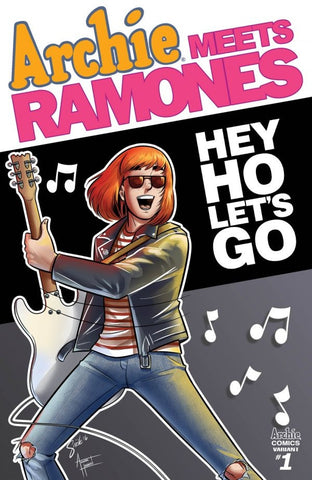 ARCHIE MEETS RAMONES NYCC 2016 GISELLE LAGASE VARIANT