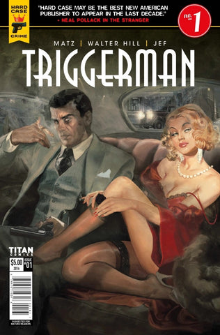 HARD CASE CRIME TRIGGERMAN #1 NYCC CONVENTION EXCLUSIVE VARIANT