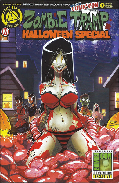 ZOMBIE TRAMP HALLOWEEN SPECIAL #1 NYCC 2016 VARIANT