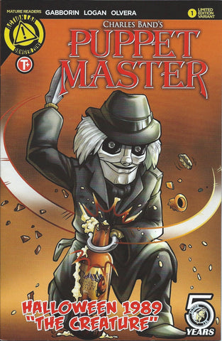 PUPPET MASTER LIMI ED 1  PITTSBURGH BEER LABEL NYCC 2016 VARIANT