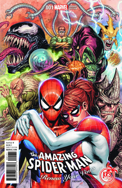 AMAZING SPIDERMAN RENEW YOUR VOWS VOL 2 #1 KRS COLOR VARIANT