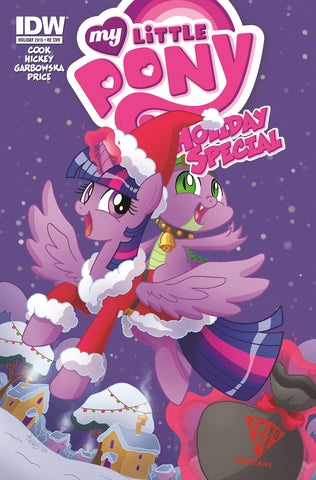 MY LITTLE PONY HOLIDAY SPECIAL #1 2015 FRIED PIE VARIANT