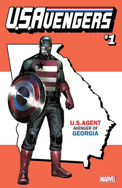 US AVENGERS #1 COVER Q GEORGIA STATE VARIANT