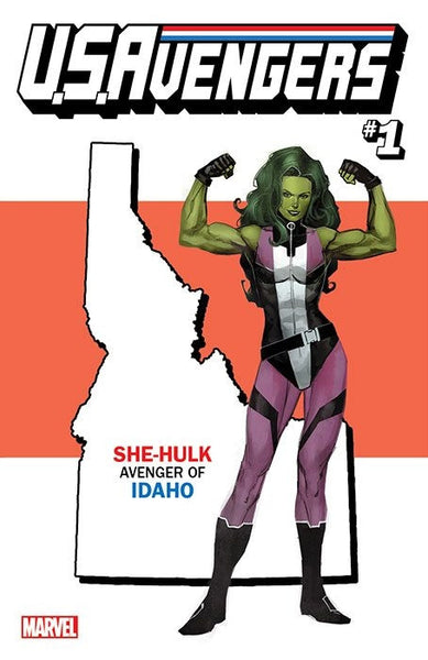 US AVENGERS #1 COVER S IDAHO STATE VARIANT