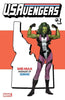 US AVENGERS #1 COVER S IDAHO STATE VARIANT