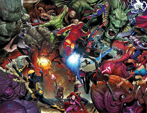 MONSTERS UNLEASHED #1 1st PRINT STEVE McNIVEN