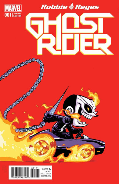 GHOST RIDER VOL 7 #1 COVER VARIANT E SKOTTIE YOUNG BABY