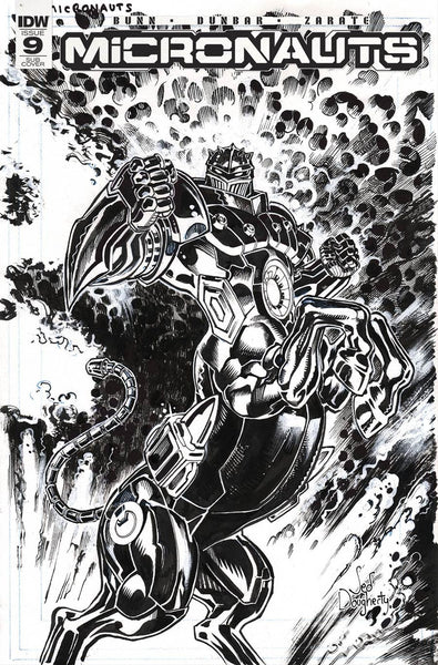 MICRONAUTS #9 ARTIST EDITION VARIANT