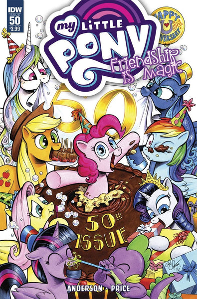 MY LITTLE PONY FRIENDSHIP IS MAGIC #50 MAIN COVER
