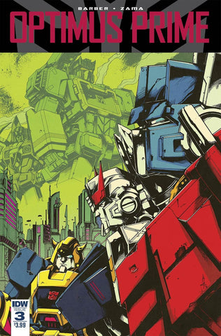 OPTIMUS PRIME #3 MAIN COVER