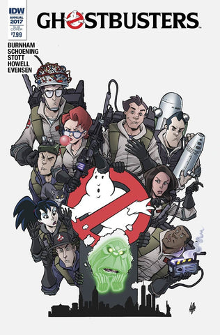 GHOSTBUSTERS ANNUAL 2017 SUB VARIANT