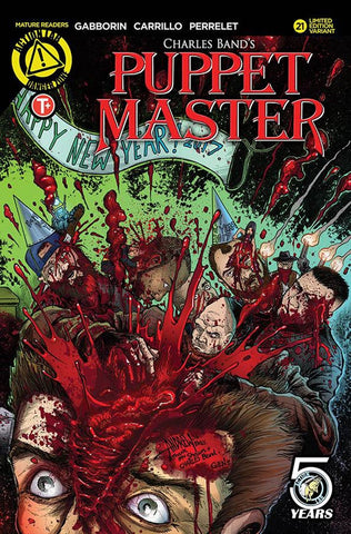 PUPPET MASTER #21 COVER D INTERLOCKING KILL VARIANT