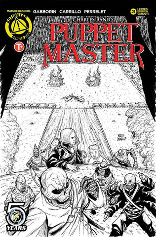 PUPPET MASTER #21 COVER B CARRILLO SKETCH VARIANT