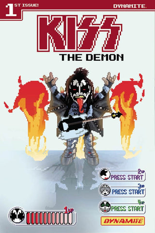 KISS THE DEMON #1 COVER C ADAMS 8-BIT VARIANT