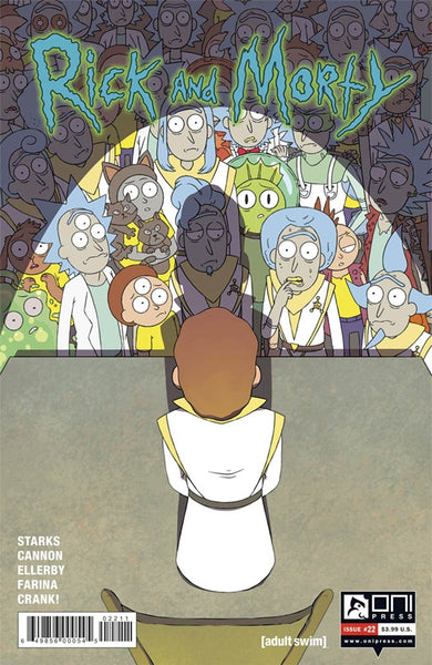 RICK & MORTY #22 COVER A MAIN COVER