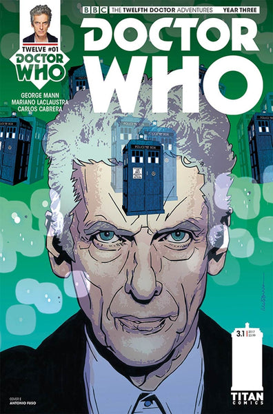 DOCTOR WHO 12TH YEAR 3 #1 COVER E FUSO VARIANT