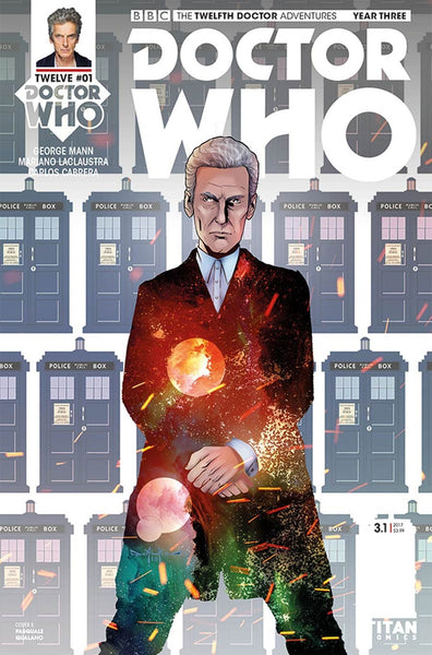 DOCTOR WHO 12TH YEAR 3 #1 COVER G QUALANO VARIANT