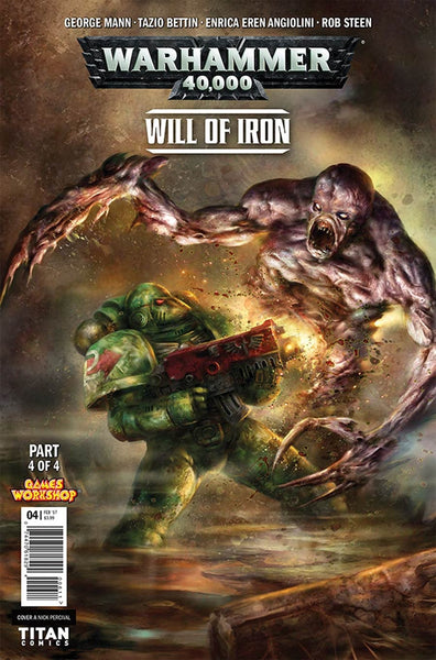 WARHAMMER 4000 WILL OF IRON #4 COVER A MAIN COVER