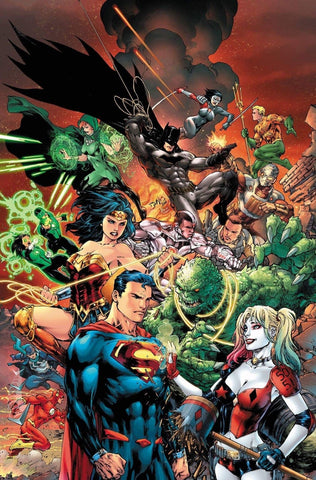 JUSTICE LEAGUE VS SUICIDE SQUAD #1 ED BENES COLOR VARIANT