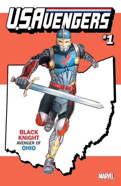 US AVENGERS #1 COVER Z-P OHIO STATE VARIANT