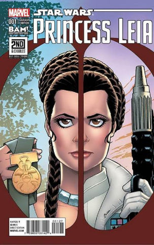 STAR WARS PRINCESS LEIA #1 BAM COLOR VARIANT