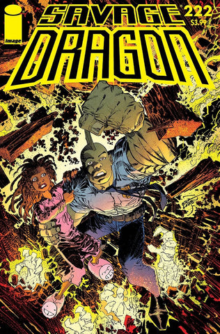 SAVAGE DRAGON #222 1st PRINT COVER