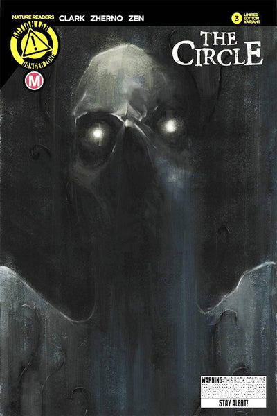 CIRCLE #3 COVER B SAMI MAKKONEN VARIANT