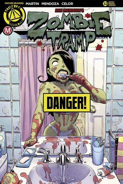 ZOMBIE TRAMP #32 CVR F WINSTON YOUNG RISQUE VARIANT