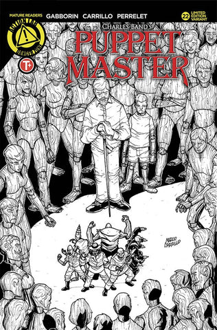PUPPET MASTER #22 COVER B CARRILLO SKETCH VARIANT