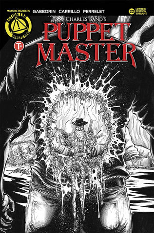 PUPPET MASTER #22 COVER E ANDREW MANGUM KILL SKETCH VARIANT