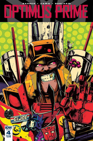 OPTIMUS PRIME #4 MAIN COVER