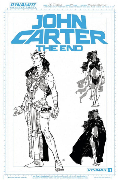 JOHN CARTER THE END #1 CVR F HAYDEN SHERMAN DEJAH THORIS VARIANT