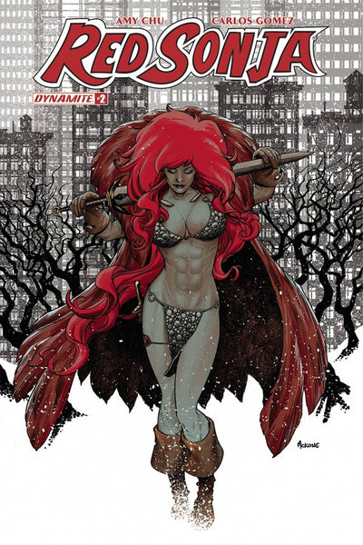 RED SONJA VOL 7 #2 COVER A MAIN COVER MIKE McKONE