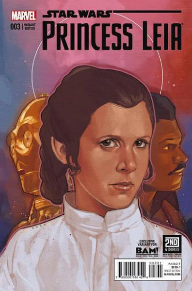 STAR WARS PRINCESS LEIA #3 BAM PHIL NOTO VARIANT