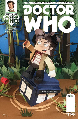 DOCTOR WHO 11TH YEAR THREE #5 CVR C PAPERCRAFT VARIANT