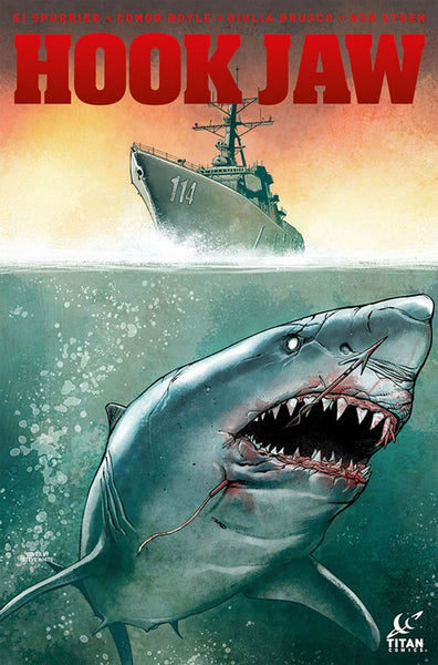 HOOKJAW #3 COVER A MAIN COVER