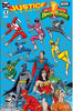 JUSTICE LEAGUE POWER RANGERS #1 FRIED PIE ALLRED COLOR VARIANT