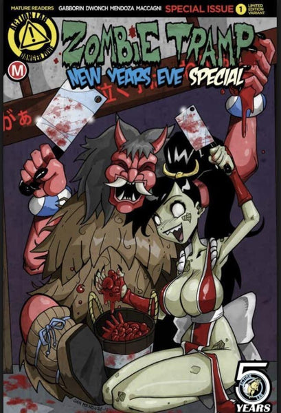 ZOMBIE TRAMP NEW YEARS EVE SPECIAL 2016 AOD VARIANT