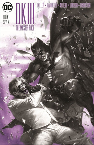 DARK KNIGHT III MASTER RACE #7 DELL OTTO B&W VARIANT