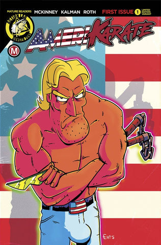 AMERIKARATE #1 COVER C DEATHSTARE VARIANT