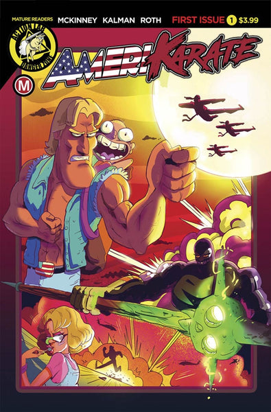 AMERIKARATE #1 COVER A 1st PRINT MAIN COVER