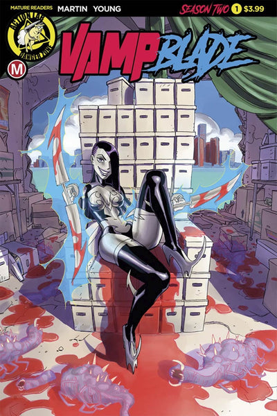 VAMPBLADE SEASON 2 #1 CVR A WINSTON YOUNG 1st PRINT MAIN COVER