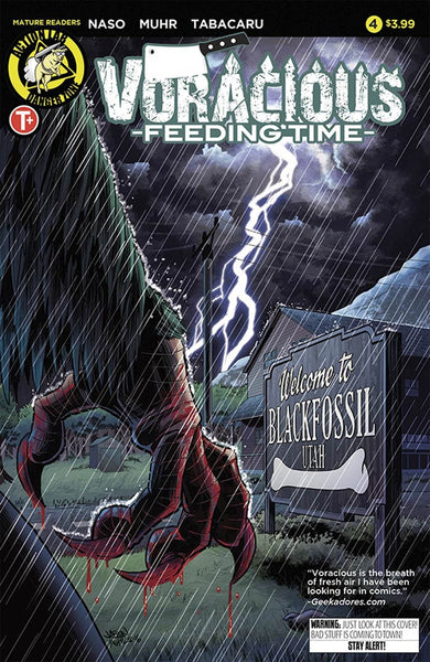 VORACIOUS FEEDING TIME #4 COVER A 1st PRINT MAIN COVER