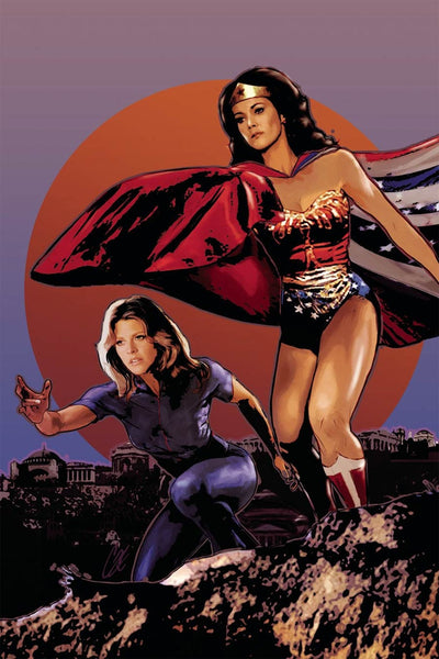 WONDER WOMAN 77 MEETS THE BIONIC WOMAN #4 VIRGIN VARIANT