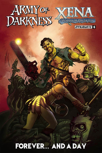 ARMY OF DARKNESS XENA FOREVER & A DAY #6 COVER A MAIN