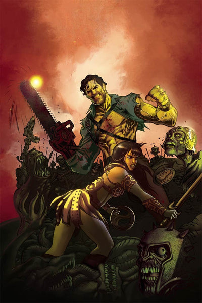 ARMY OF DARKNESS XENA FOREVER & A DAY #6 COVER B VIRGIN VARIANT