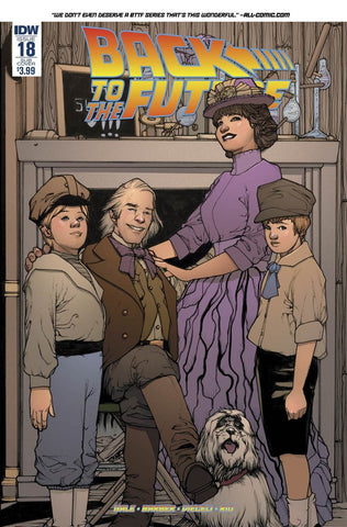 BACK TO THE FUTURE #18 SUB VARIANT