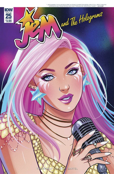 JEM & THE HOLOGRAMS #25 MAIN COVER